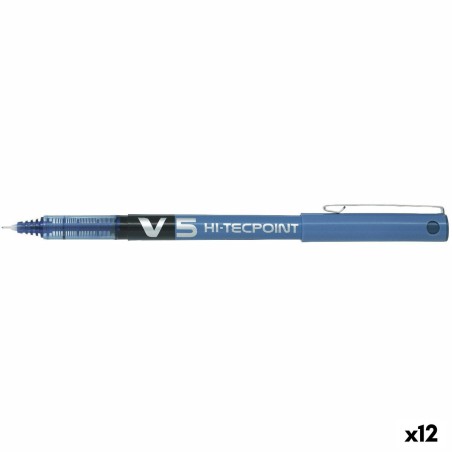 Penna a inchiostro liquido Pilot V-5 Azzurro 0,3 mm (12 Unità)