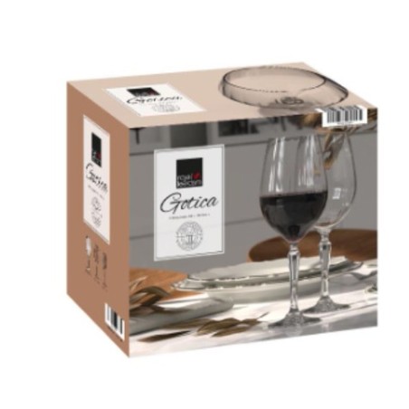 Set di calici da vino Royal Leerdam Gotica 600 ml 6 Pezzi (6 Unità)