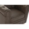 Poltrona DKD Home Decor 80 x 80 x 70 cm Legno Marrone scuro
