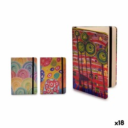 Block Notes Pincello Multicolore B6 100 fogli 12,5 x 1,3 x 17,5 cm Cerchi (18 Unità)