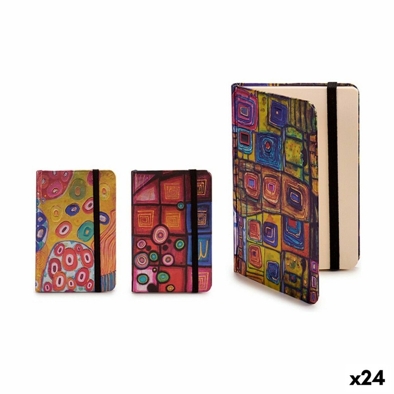 Block Notes Pincello B7 100 fogli 9 x 1 x 14 cm Quadri (24 Unità)