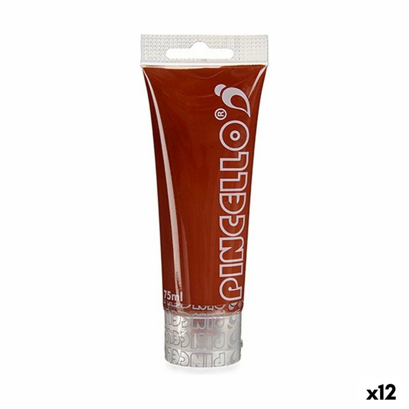Vernice acrilica Pincello AC75-10 Marrone 75 ml (12 Unità)