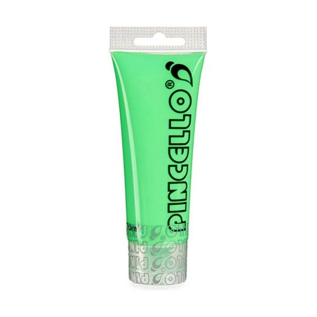 Vernice acrilica Pincello Neon Verde 75 ml (12 Unità)