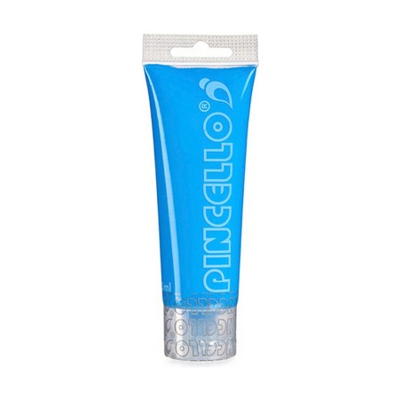 Vernice acrilica Pincello Neon Azzurro 75 ml (12 Unità)