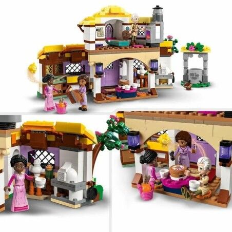 Set di Costruzioni Lego isney Wish 43231 Asha's Cottage Multicolore