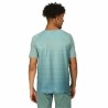 Maglia a Maniche Corte Uomo Regatta Pinmor Acquamarina