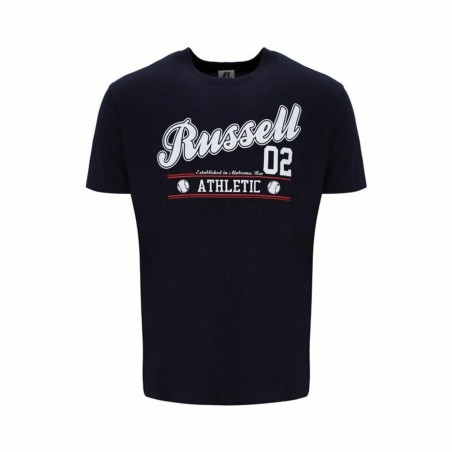 Maglia a Maniche Corte Russell Athletic Amt A30311 Nero Uomo