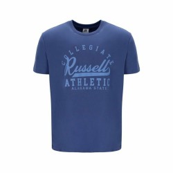 Maglia a Maniche Corte Russell Athletic Amt A30211 Azzurro Uomo