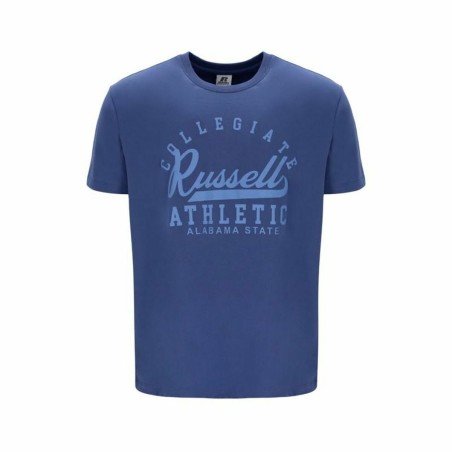 Maglia a Maniche Corte Russell Athletic Amt A30211 Azzurro Uomo