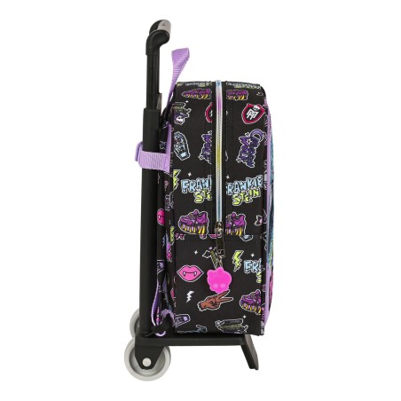 Trolley per la Scuola Monster High Creep Nero 22 x 27 x 10 cm