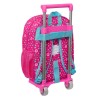 Trolley per la Scuola Pinypon Azzurro Rosa 26 x 34 x 11 cm