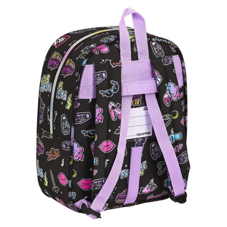 Zaino Scuola Monster High Creep Nero 22 x 27 x 10 cm