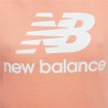 Maglia a Maniche Corte Donna New Balance Essentials Stacked Rosa
