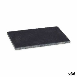 Vassoio per aperitivi Kinvara SJ1510 Nero 10 x 0,5 x 15 cm (36 Unità)