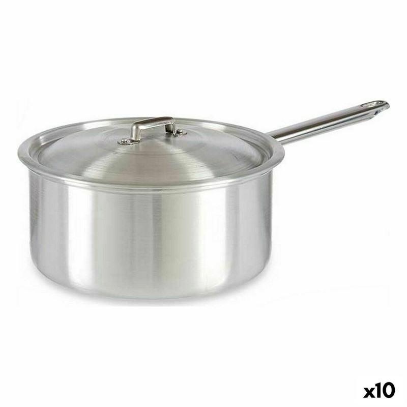 Casseruola con Coperchio Kinvara 100023 Argentato Alluminio Ø 24 cm 5 L (10 Unità) Casseruola con Coperchio Kinvara 100023 Argentato Alluminio Ø 24 cm 5 L (10 Unità)