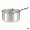 Casseruola con Coperchio Kinvara 100023 Argentato Alluminio Ø 24 cm 5 L (10 Unità)