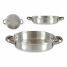 Padella Kinvara 100111 Argentato Alluminio (12 Unità)
