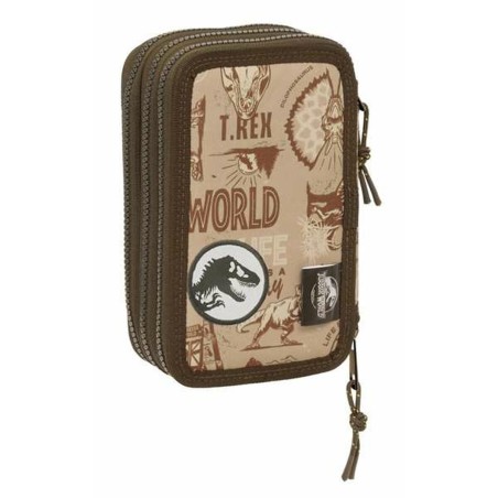 Plumier Triplo Jurassic World 12,5 x 19,5 x 5,5 cm 37 Pezzi