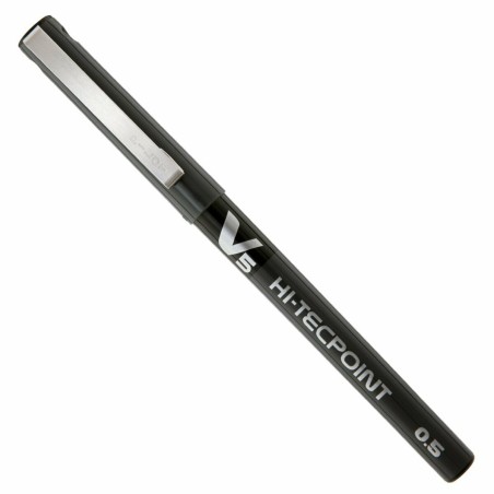 Penna a inchiostro liquido Pilot V-5 Hi-Tecpoint Nero 0,3 mm (12 Unità)