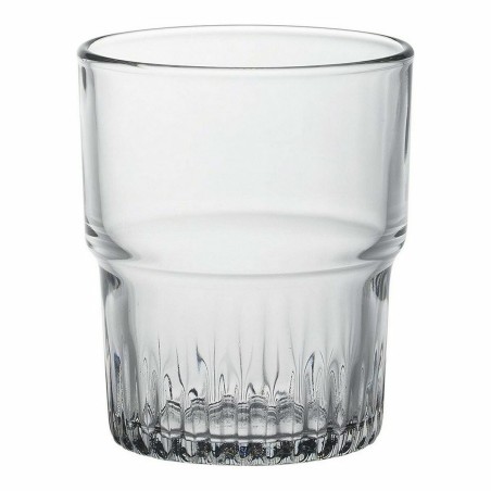 Set di Bicchieri Duralex Impilabile Trasparente 6 Pezzi 160 ml (12 Unità)