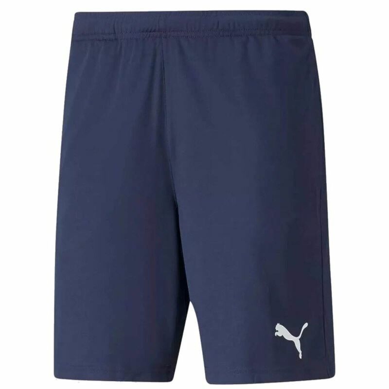 Pantaloni Corti Sportivi da Uomo Puma Individual Rise Blu scuro Pantaloni Corti Sportivi da Uomo Puma Individual Rise Blu scuro