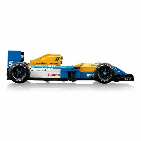 Set di Costruzioni Lego ICONS 10353 Williams Racing FW14B i Nigel Mansell 799 Pezzi