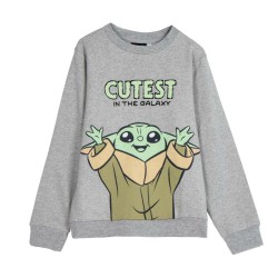 Felpa senza Cappuccio The Mandalorian Beige