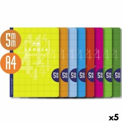 Quaderno Lamela Multicolore A4 (5 Unità)