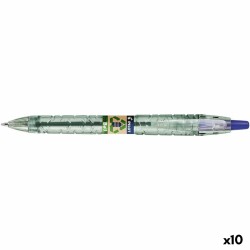 Penna Pilot Ecoball Plastica riciclata Azzurro 1 mm (10 Unità)