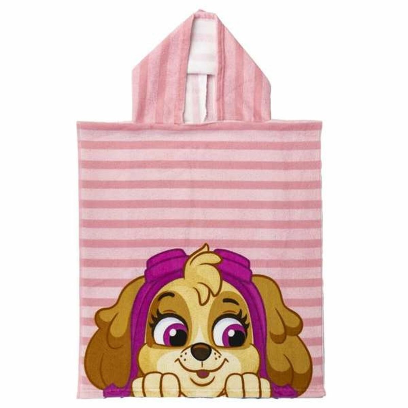 Poncho-Asciugamano con Cappuccio The Paw Patrol Rosa 50 x 115 cm Poncho-Asciugamano con Cappuccio The Paw Patrol Rosa 50 x 115 cm