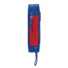 Astuccio Doppio F.C. Barcelona Azzurro Rosso Granato 12.5 x 19.5 x 4 cm (28 Pezzi)