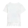Maglia a Maniche Corte per Bambini Stitch Bianco
