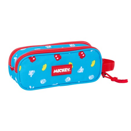 Portaoggetti Doppio Mickey Mouse Clubhouse Fantastic Azzurro Rosso 21 x 8 x 6 cm