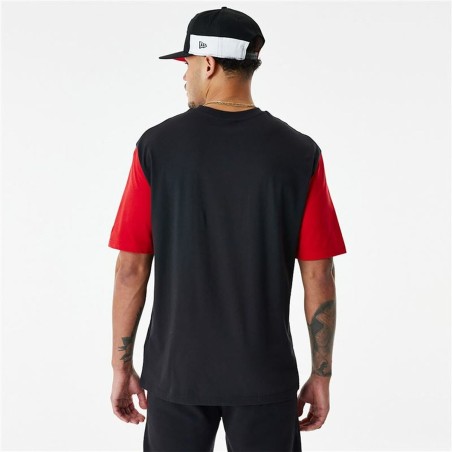 Maglia a Maniche Corte Uomo New Era NBA Colour Insert Chicago Bulls Nero