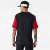 Maglia a Maniche Corte Uomo New Era NBA Colour Insert Chicago Bulls Nero