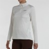 Maglia a Maniche Lunghe Donna +8000 Pagoeta Bianco