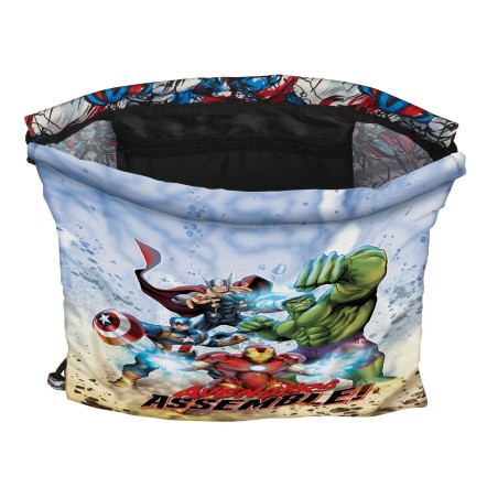 Zainetto con Cordini The Avengers Forever Multicolore 26 x 34 x 1 cm