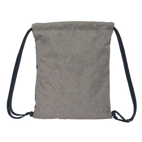 Zainetto con Cordini Kappa Dark navy Grigio Blu Marino 35 x 40 x 1 cm