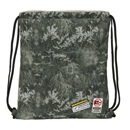 Zainetto con Cordini Jurassic World Warning Grigio 35 x 40 x 1 cm