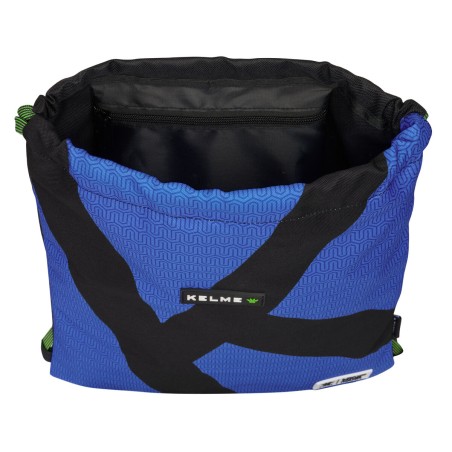 Zainetto con Cordini Kelme Royal Azzurro Nero 35 x 40 x 1 cm
