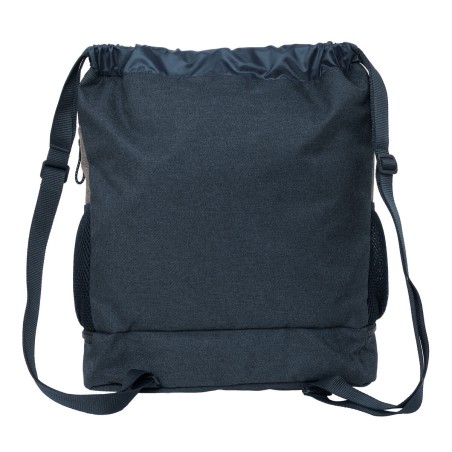 Zaino a Sacca per Bambini Kappa Dark navy Grigio Blu Marino 35 x 40 x 1 cm