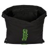 Zainetto con Cordini Kappa Black Nero 35 x 40 x 1 cm