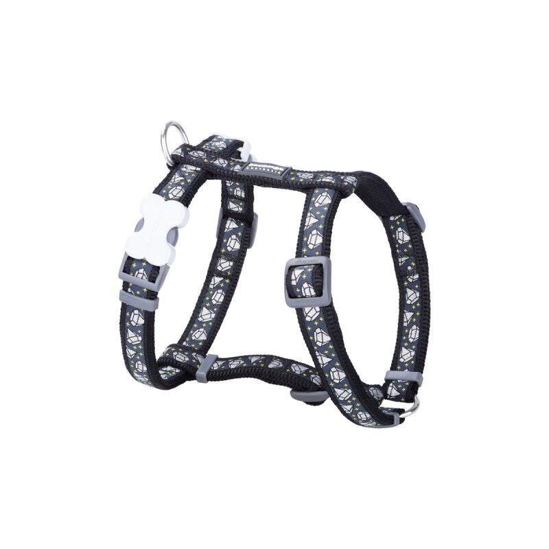 Imbracatura per Cani Red Dingo STYLE DIAMOND 45-66 cm Nero 36-59 cm Imbracatura per Cani Red Dingo STYLE DIAMOND 45-66 cm Nero 36-59 cm