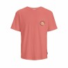 Maglia a Maniche Corte per Bambini Jack & Jones Jcofast Print Tee Ss  Arancio