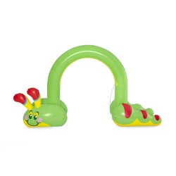Bestway Aspersore Gonfiabile Jumbo Gusano 338x110x188 cm +2 Anni Giardino 52398