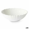 Ciotola Vivalto LSLW-60 Bianco Vetro opalino 15,5 x 5 x 15,5 cm (36 Unità)