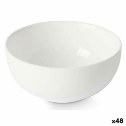 Ciotola Vivalto LZKW-50 Bianco Vetro opalino 13 x 6 x 13 cm (48 Unità)