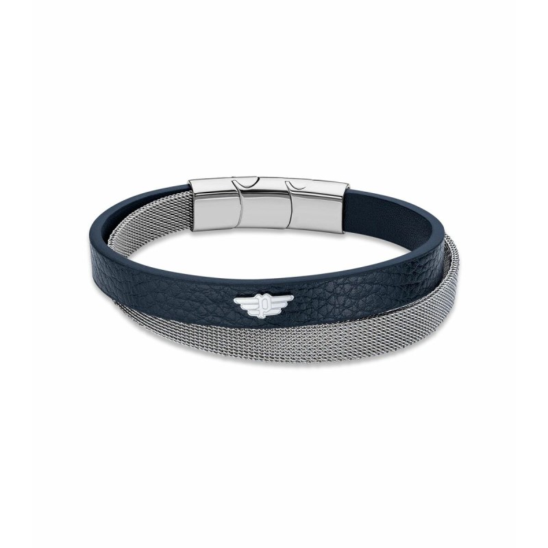 Bracciale Uomo Police PEAGB2119611 Acciaio inossidabile 19 cm Bracciale Uomo Police PEAGB2119611 Acciaio inossidabile 19 cm