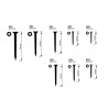 Kit di viti Black & Decker Phillips Legno 332 Pezzi