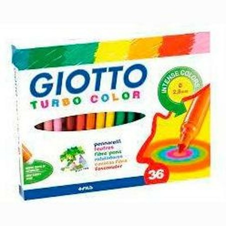 Set di Pennarelli Giotto Turbo Color Multicolore (5 Unità)